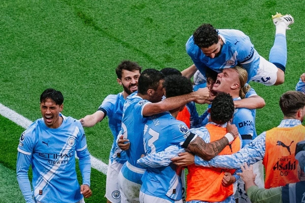 Haaland cetak dua gol, Manchester City bungkam Manchester United 3-0