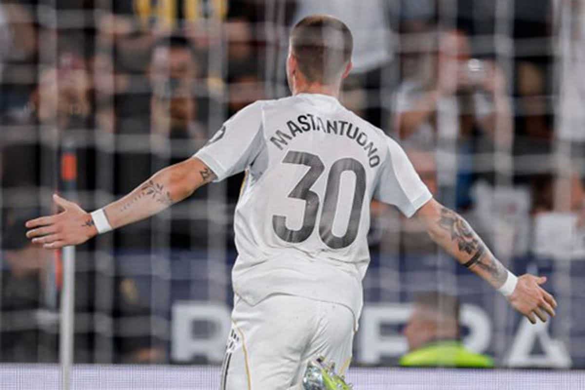 Cetak gol perdana untuk Madrid, Mastantuono: Ini momen yang luar biasa