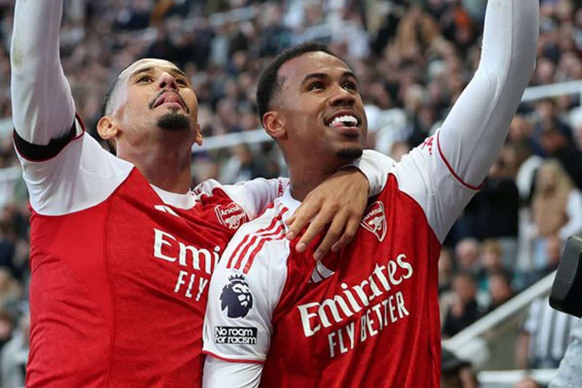 Arsenal kalahkan Newcastle lewat drama gol injury time Gabriel