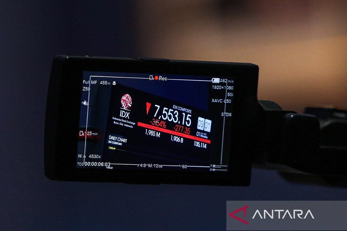 IHSG Jumat pagi dibuka menguat 11,10 poin