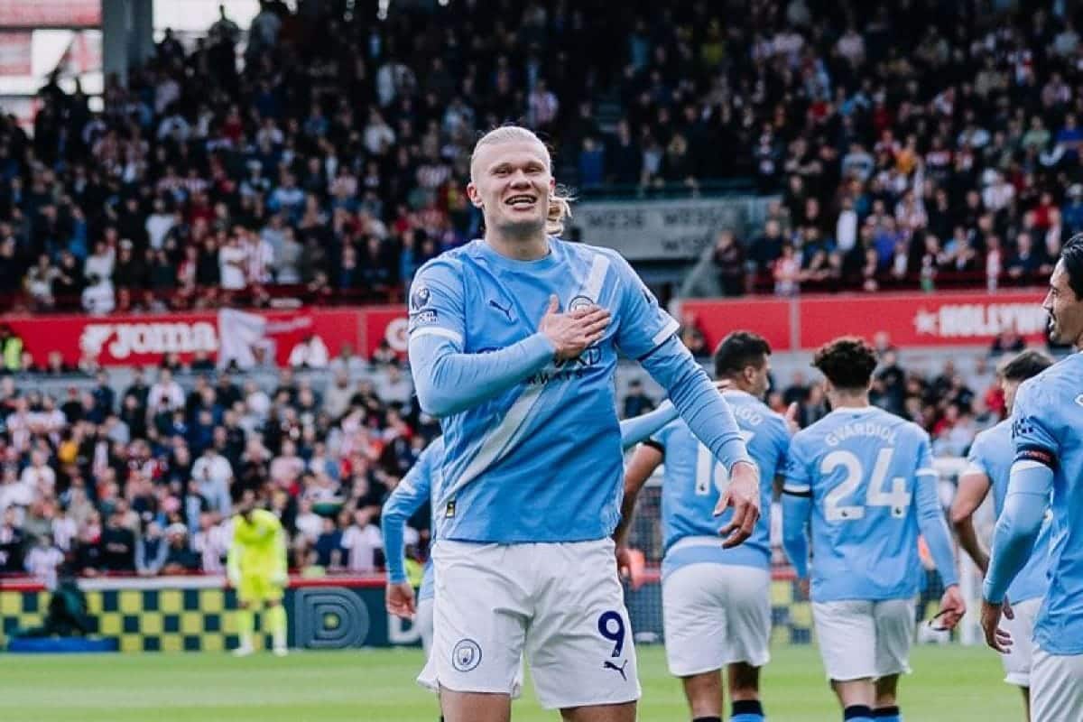 Gol Haaland bawa Manchester City tundukkan Brentford 1-0