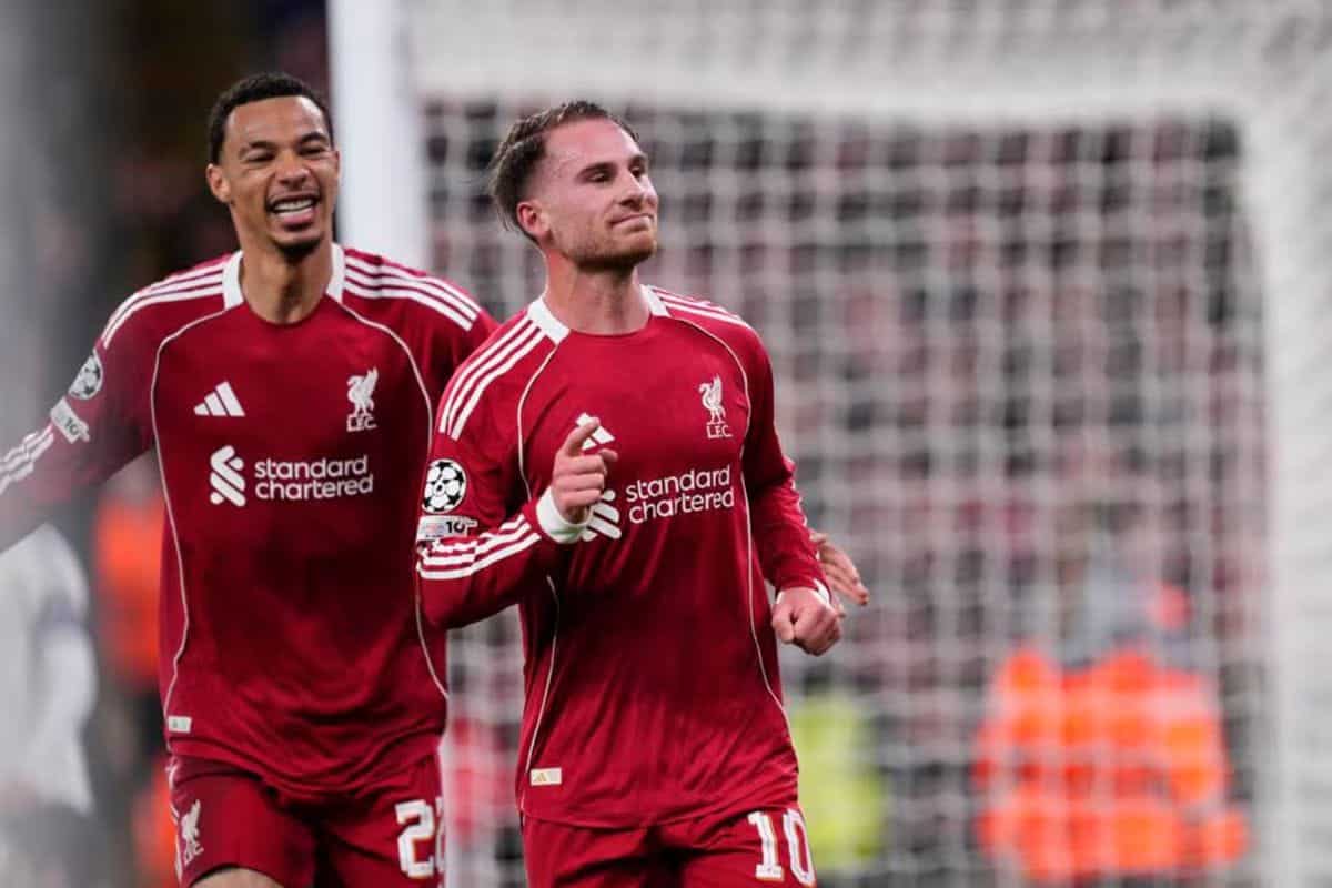 Gol Mac Allister antarkan Liverpool bungkam Real Madrid di Anfield