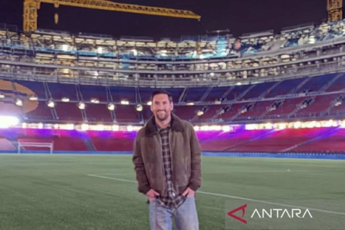 Barcelona siapkan patung Lionel Messi di Area Stadion Camp Nou